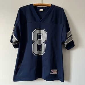 Vintage 90's Logo 7 NFL Dallas Cowboys Troy Aikman #8 Jersey Medium‎